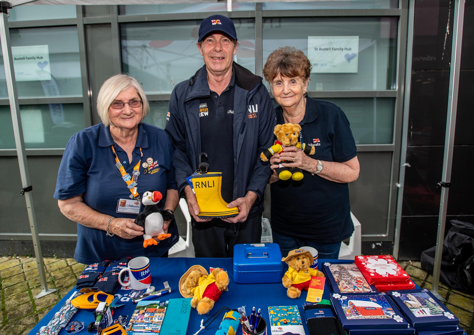 RNLI pose