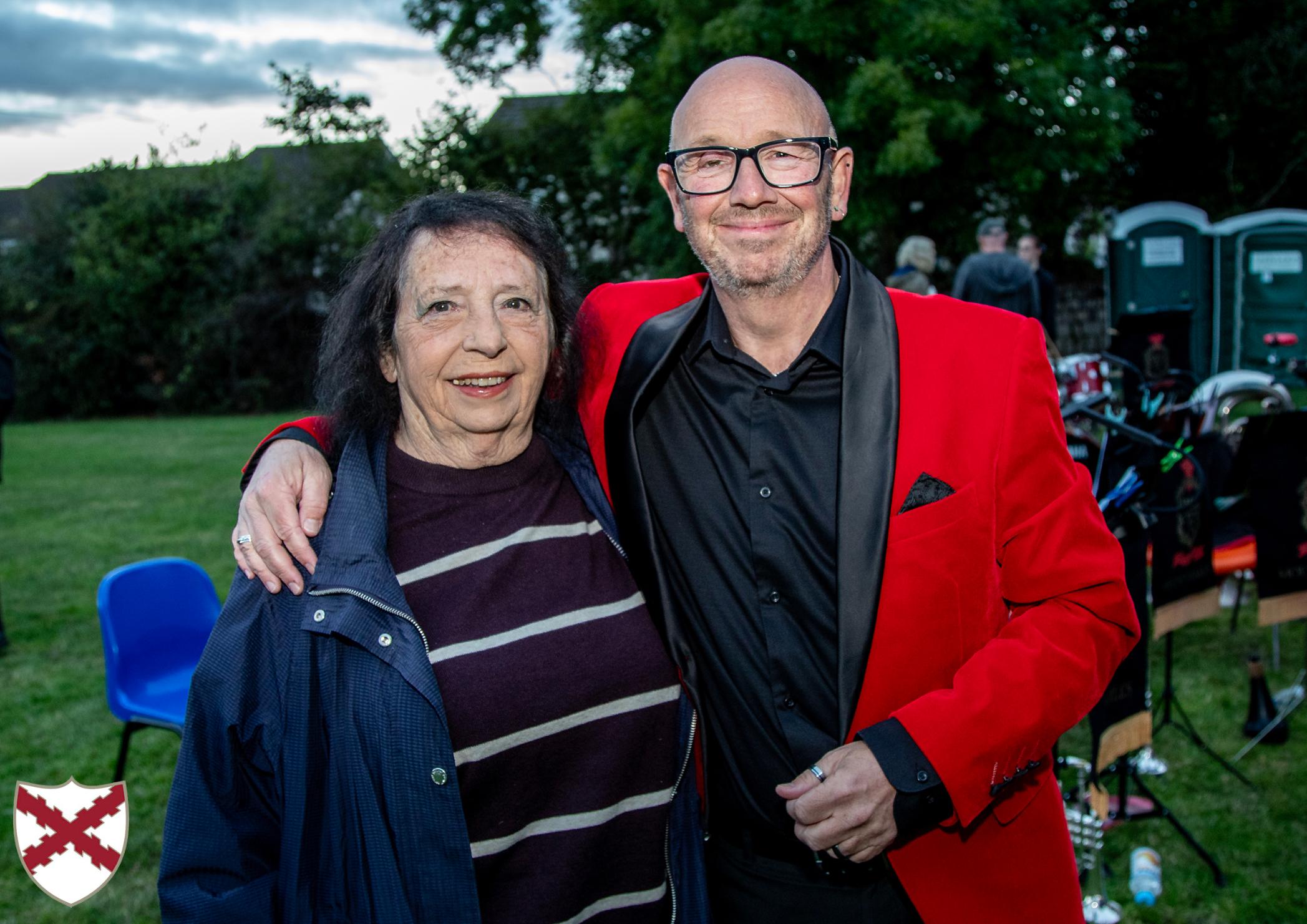 Mount Charles Band Conductor and Councillor Andrea Lanxon