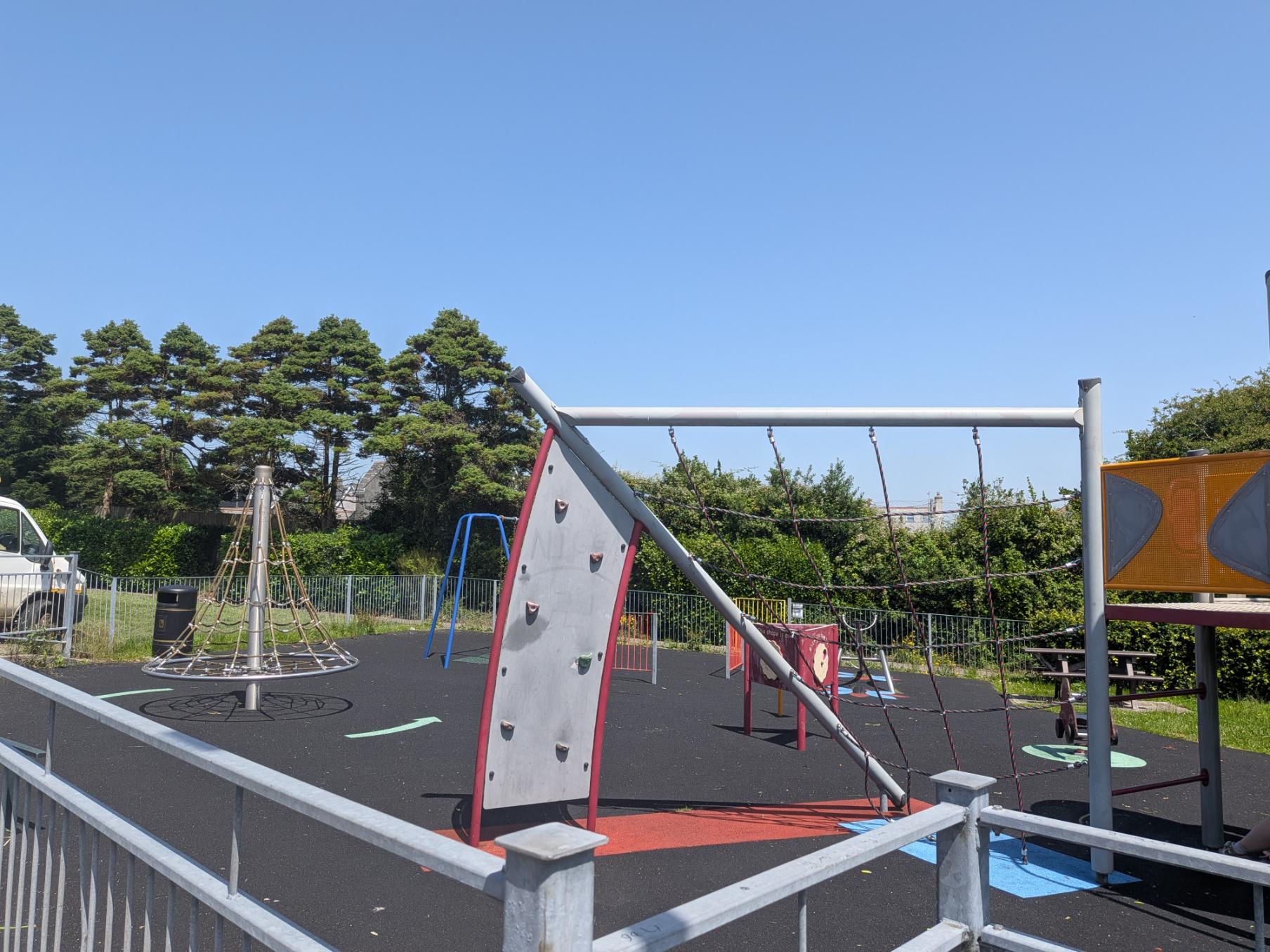 Thornpark Road play area, June 2026