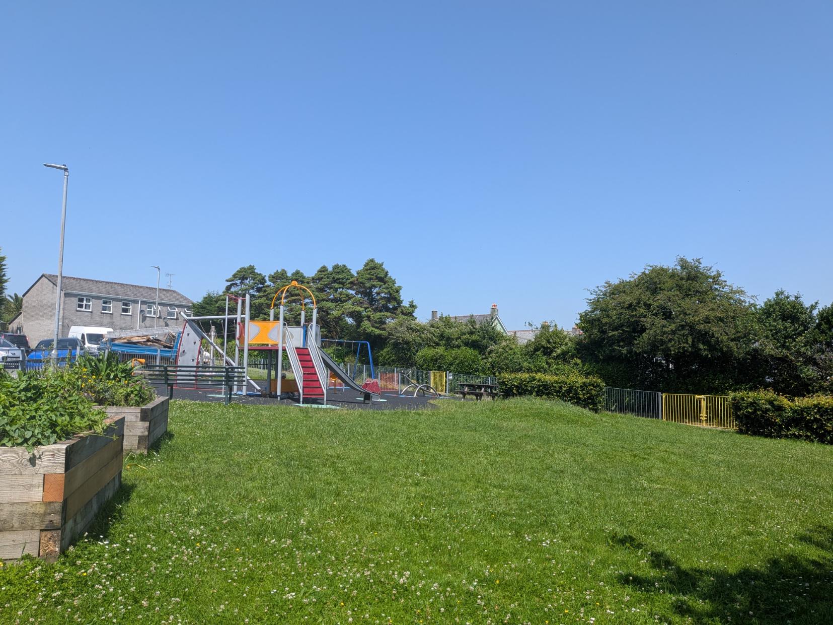 Thornpark Road play area, June 2026