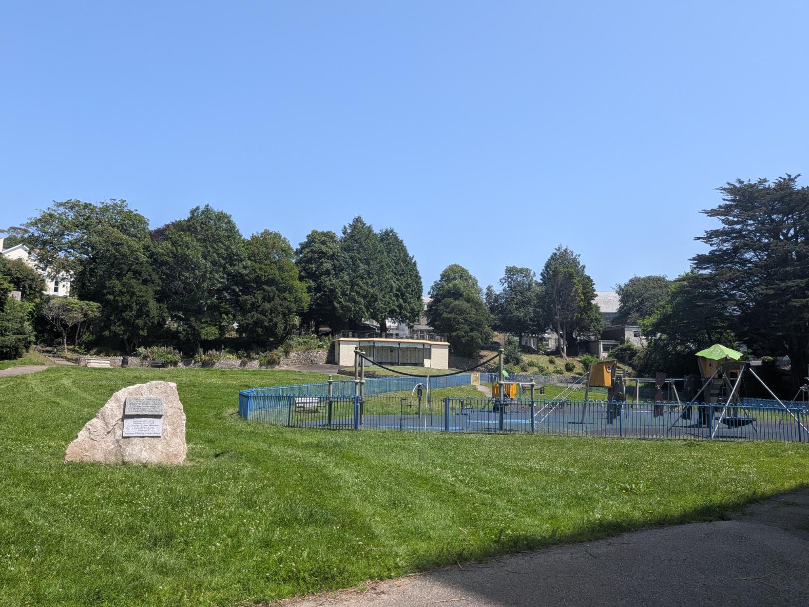 Truro Road Park play area and open field 2026