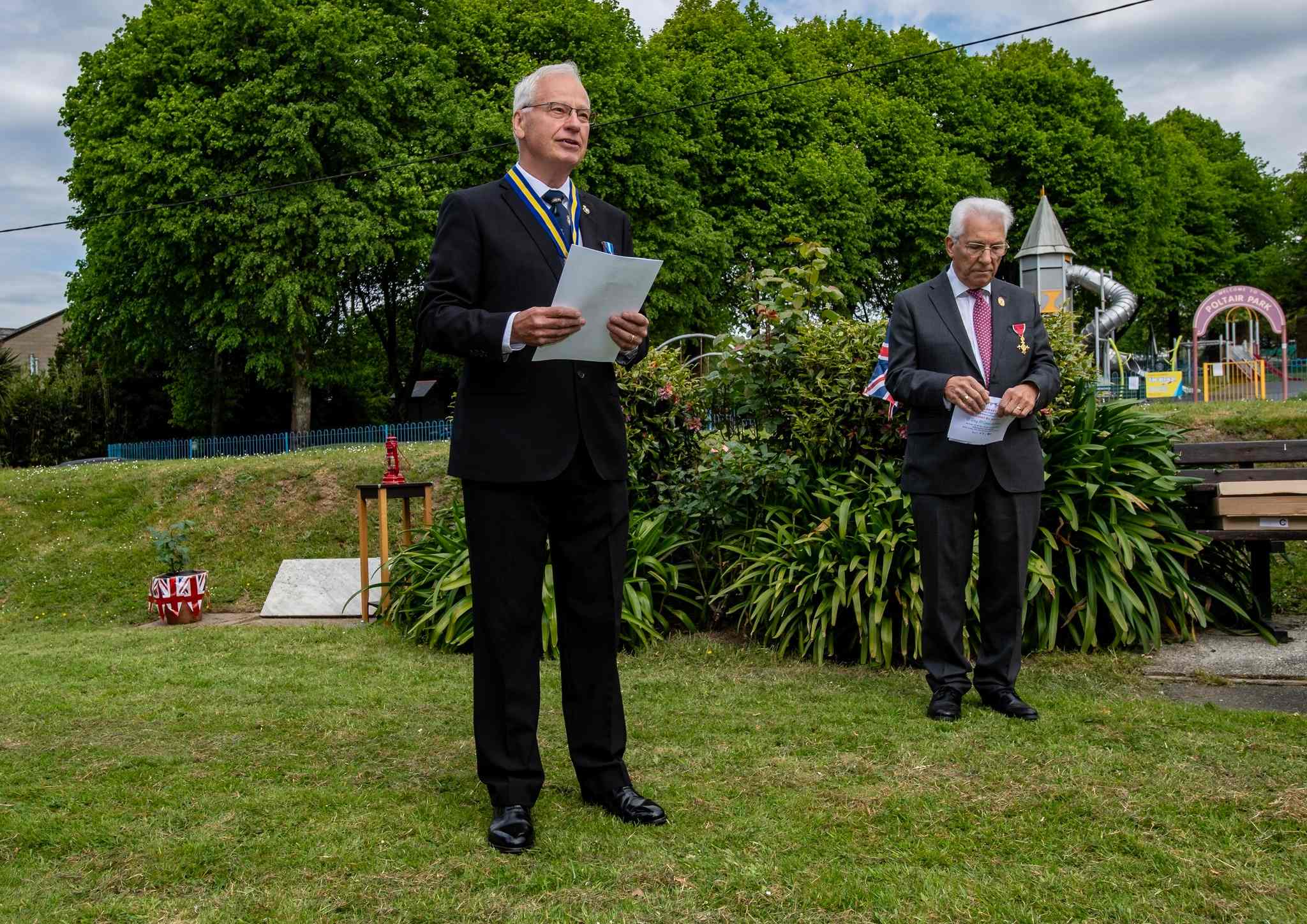 Deputy Mayor Colin Hamilton Speaks at the 2025 VE Day Service